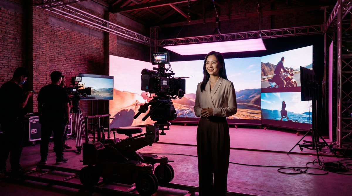 在线看片影视传媒制作现场